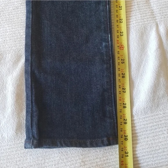 Armani Exchange AX Slim Cut Low-Rise Denim Jeans - Size 4 (Equivalent to 26) - Picture 7 of 10